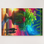 Sunset Art Legpuzzel (Horizontaal)