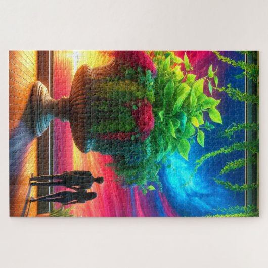 Sunset Art Legpuzzel (Horizontaal)