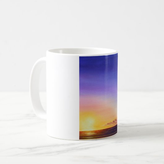 Sunset Art Mok (Voorkant links)