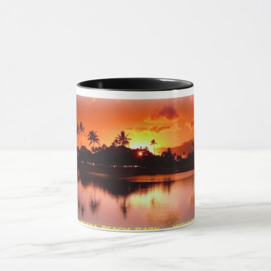 Sunset at Ala Moana Beach Mok (Midden)