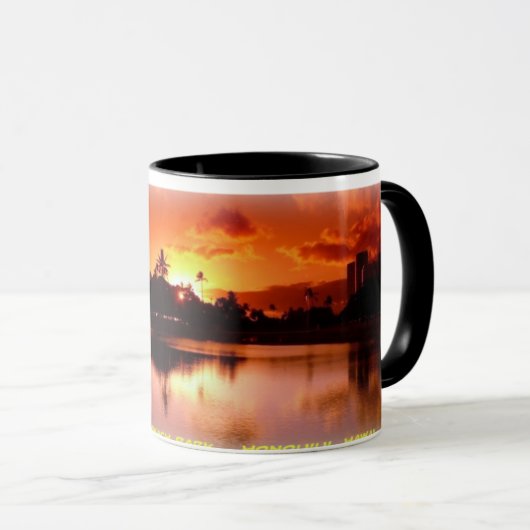 Sunset at Ala Moana Beach Mok (Voorkant rechts)