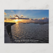 Sunset at Arrecife, Lanzarote, Briefkaart (Voorkant)
