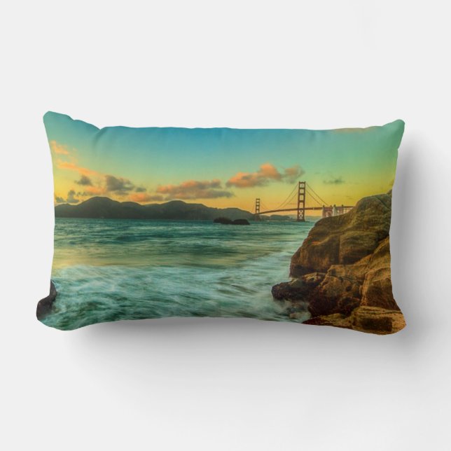 Sunset at Baker Beach Kussen (Voorkant)