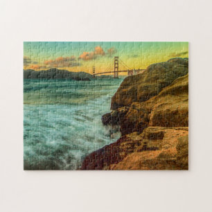Sunset at Baker Beach Legpuzzel