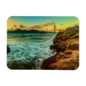 Sunset at Baker Beach Magneet (Horizontaal)