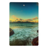 Sunset at Baker Beach Mini Klembord (Achterkant)