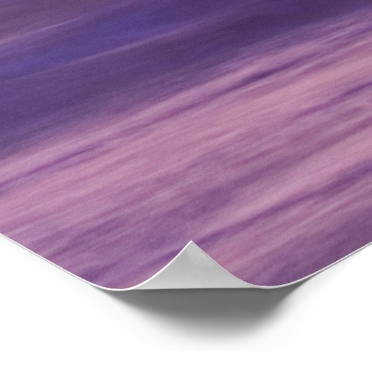 Sunset at Bandon Beach Zee Stacks. Poster (Hoek)