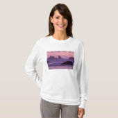 Sunset at Bandon Beach Zee Stacks. T-shirt (Voorkant volledig)