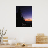 Sunset at Big Sur, Katiamaria Photos & Design TM Poster (Keuken)