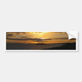 Sunset at Brighton Beach Bumpersticker