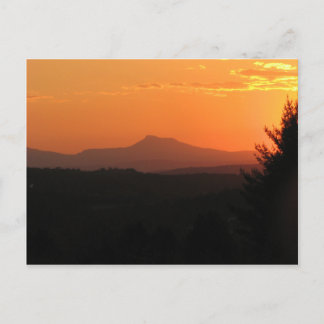 Sunset at Camel's Hump Briefkaart