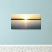 Sunset at Cape Cod Afbeelding Canvas Afdruk (Insitu (Houten vloer))