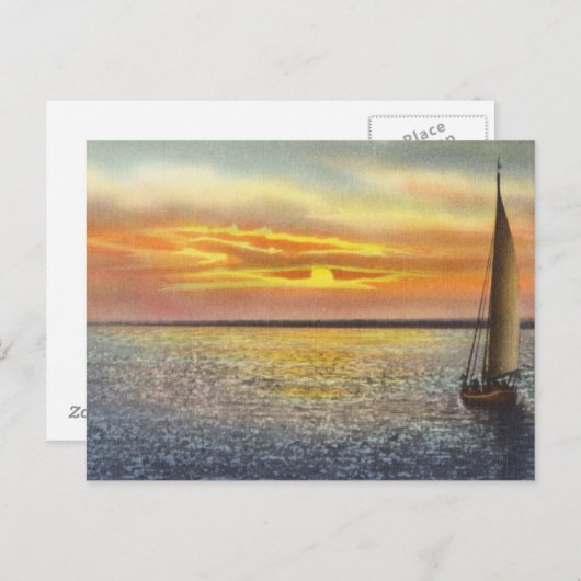 Sunset at Cape Cod Briefkaart (Voorkant / Achterkant)