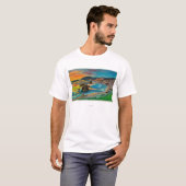 Sunset at Cape San SebastianCoast T-shirt (Voorkant volledig)
