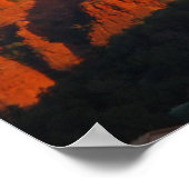 Sunset at Cathedral Rock 394 Poster (Hoek)