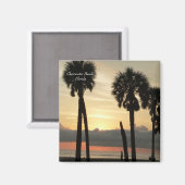 Sunset at Clearwater Beach Magneet (Voorkant / Achterkant)