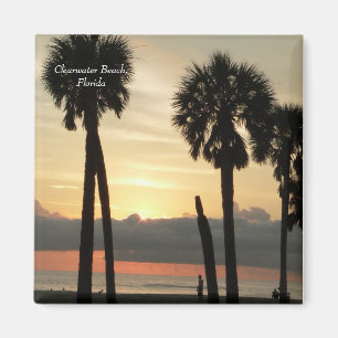 Sunset at Clearwater Beach Magneet