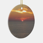 Sunset at Clearwater Keramisch Ornament (Rechts)