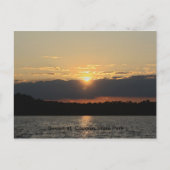 Sunset at Codorus State Park Briefkaart (Voorkant)