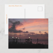 Sunset at Copano Bay Briefkaart (Voorkant / Achterkant)