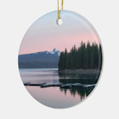 Sunset at Crescent Lake, OR Keramisch Ornament (Links)