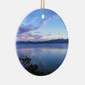 Sunset at Crescent Lake, OR Keramisch Ornament (Rechts)