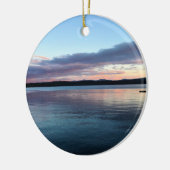 Sunset at Crescent Lake, OR Keramisch Ornament (Links)