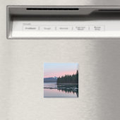 Sunset at Crescent Lake, OR Magneet (Insitu (Vaatwasser))