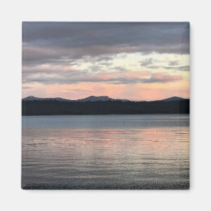 Sunset at Crescent Lake, OR Magneet