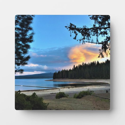 Sunset at Crescent Lake, Oregon Fotoplaat (Voorkant)