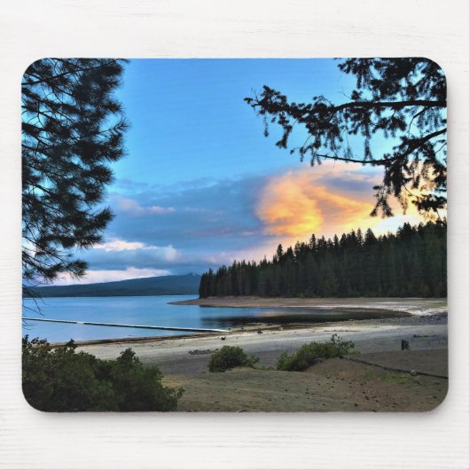 Sunset at Crescent Lake, Oregon Muismat (Voorkant)
