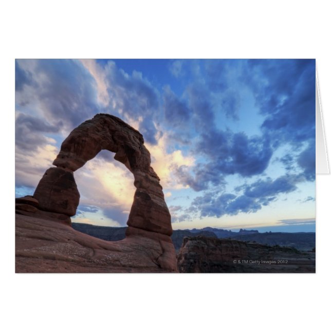 Sunset at Delicate Arch (Voorkant Horizontaal)