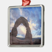 Sunset at Delicate Arch Metalen Ornament (Links)