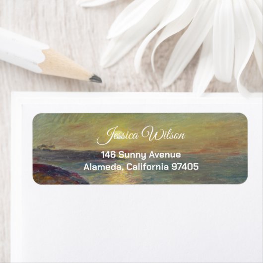 Sunset at Douarnenez Etiket (Insitu)