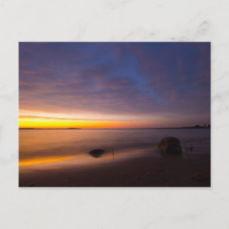 Sunset at Elk Rapids, Michigan Briefkaart