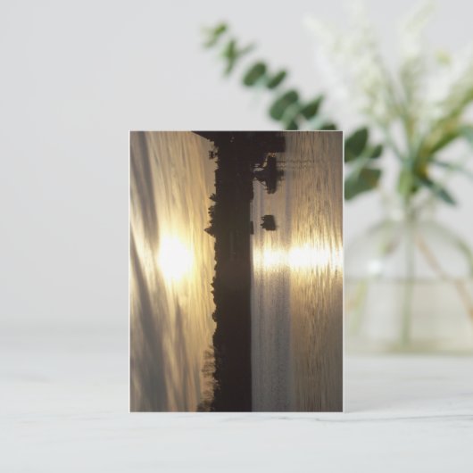 Sunset at EPCOT Briefkaart (Staand voorkant)