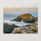 Sunset at Giant's Causeway Briefkaart (Voorkant)