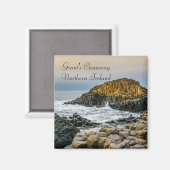 Sunset at Giant's Causeway Magneet (Voorkant / Achterkant)