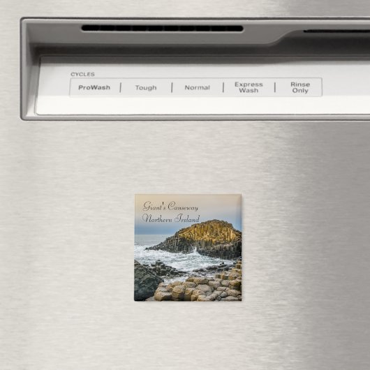 Sunset at Giant's Causeway Magneet (Insitu (Vaatwasser))