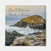 Sunset at Giant's Causeway Magneet (Voorkant)