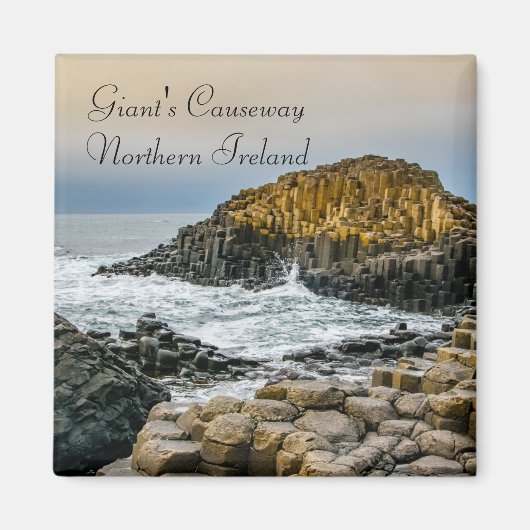 Sunset at Giant's Causeway Magneet (Voorkant)