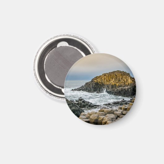 Sunset at Giant's Causeway Magneet (Voorkant / Achterkant)