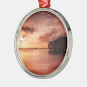 Sunset at Grand Barbados Beach Metalen Ornament (Links)