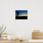 Sunset at Highbanks Metropark, Ohio Poster (Keuken)