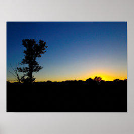 Sunset at Highbanks Metropark, Ohio Poster