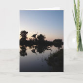 Sunset at Hoefijzer Bend Kaart (Voorkant)