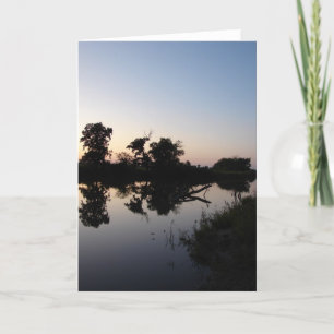 Sunset at Hoefijzer Bend Kaart