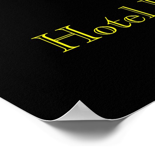 Sunset at Hotel La Posada de Engelbert in La Paz Poster (Hoek)