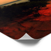 Sunset at Jockey's Ridge Poster (Hoek)