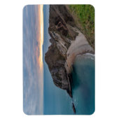Sunset at Jurrasic Coast, England, UK Magneet (Verticaal)